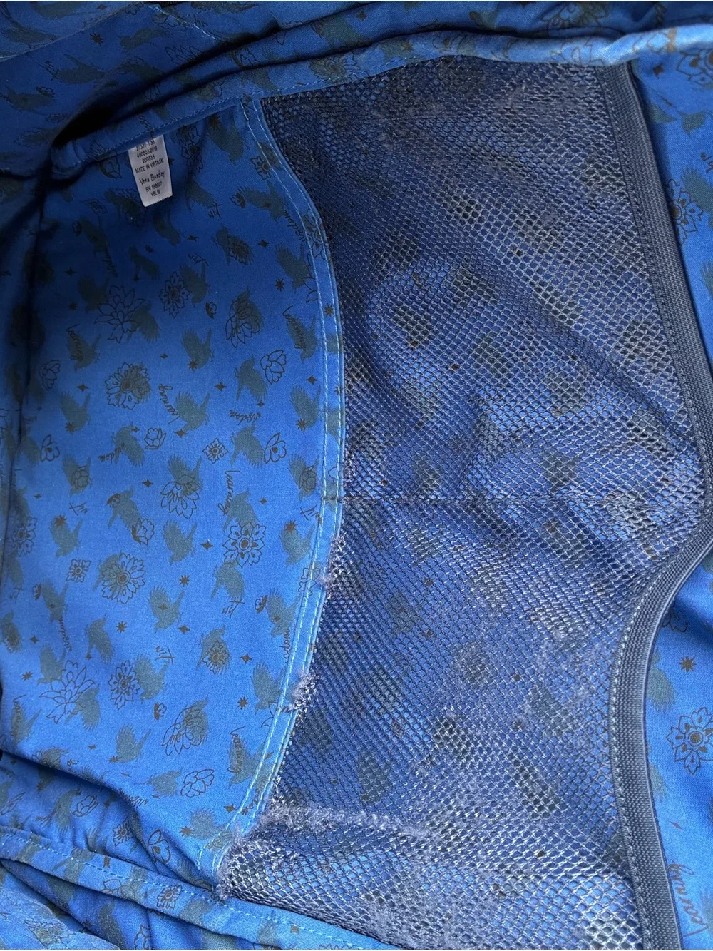 Vera Bradley Harry Potter Ravenclaw corduroy limited edition backpack